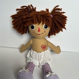Aurora World Lil' Raggedy Ann 12" Doll "Purple Kindness"